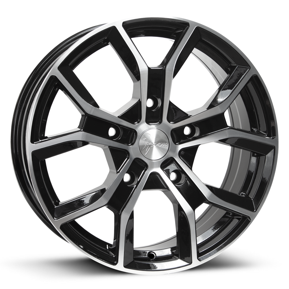 1Form Edition.7 Transit alloy wheel, 18-inch polished face, perfect for Ford Transit, Mercedes Sprinter, and VW Crafter in the UK