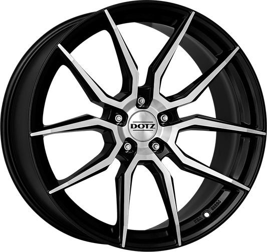 Dotz - Misano Dark Alloy Wheels (Gunmetal/Polished Lip)