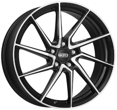 Dotz - Spa Dark Alloy Wheels (Black/Polished)